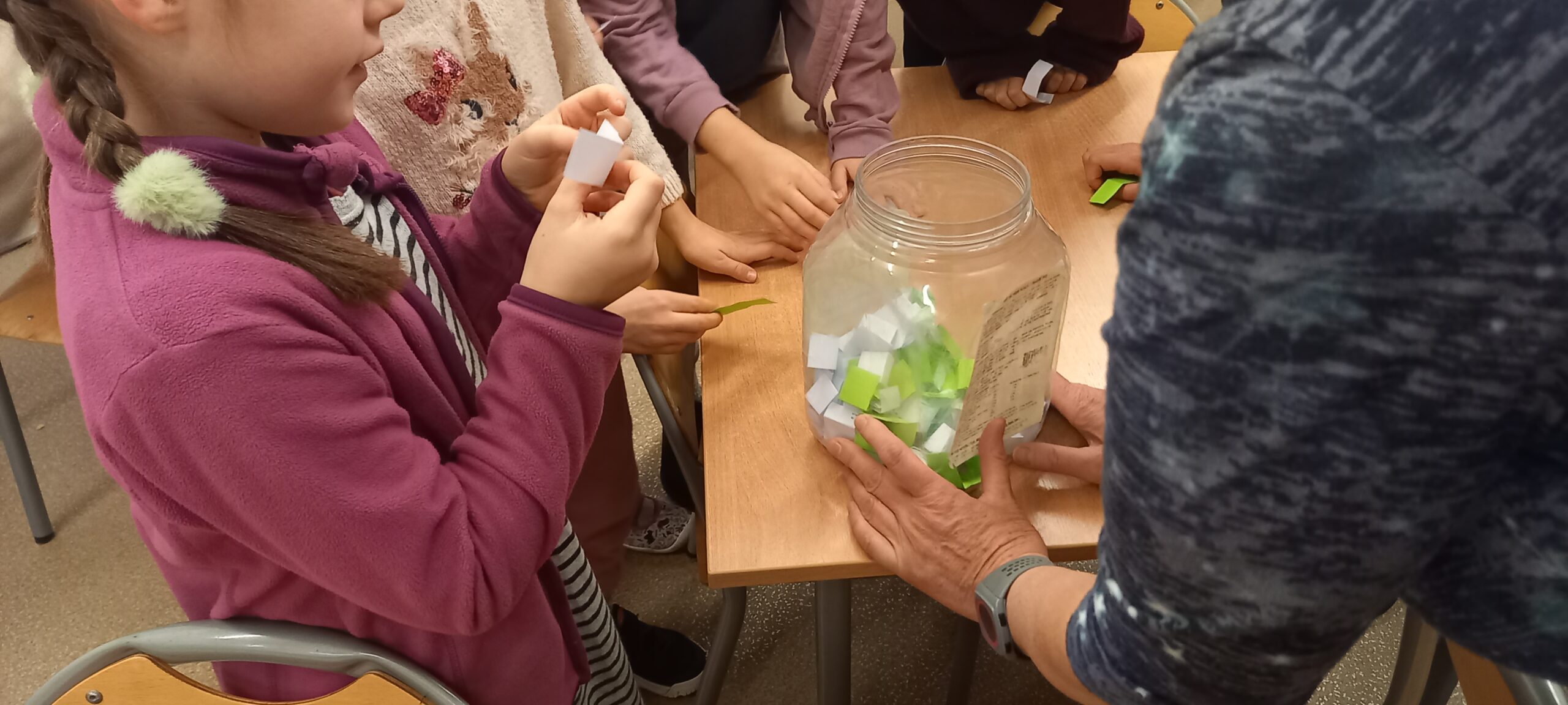 zabawa andrzejkowa " Kim będę w przyszłości"